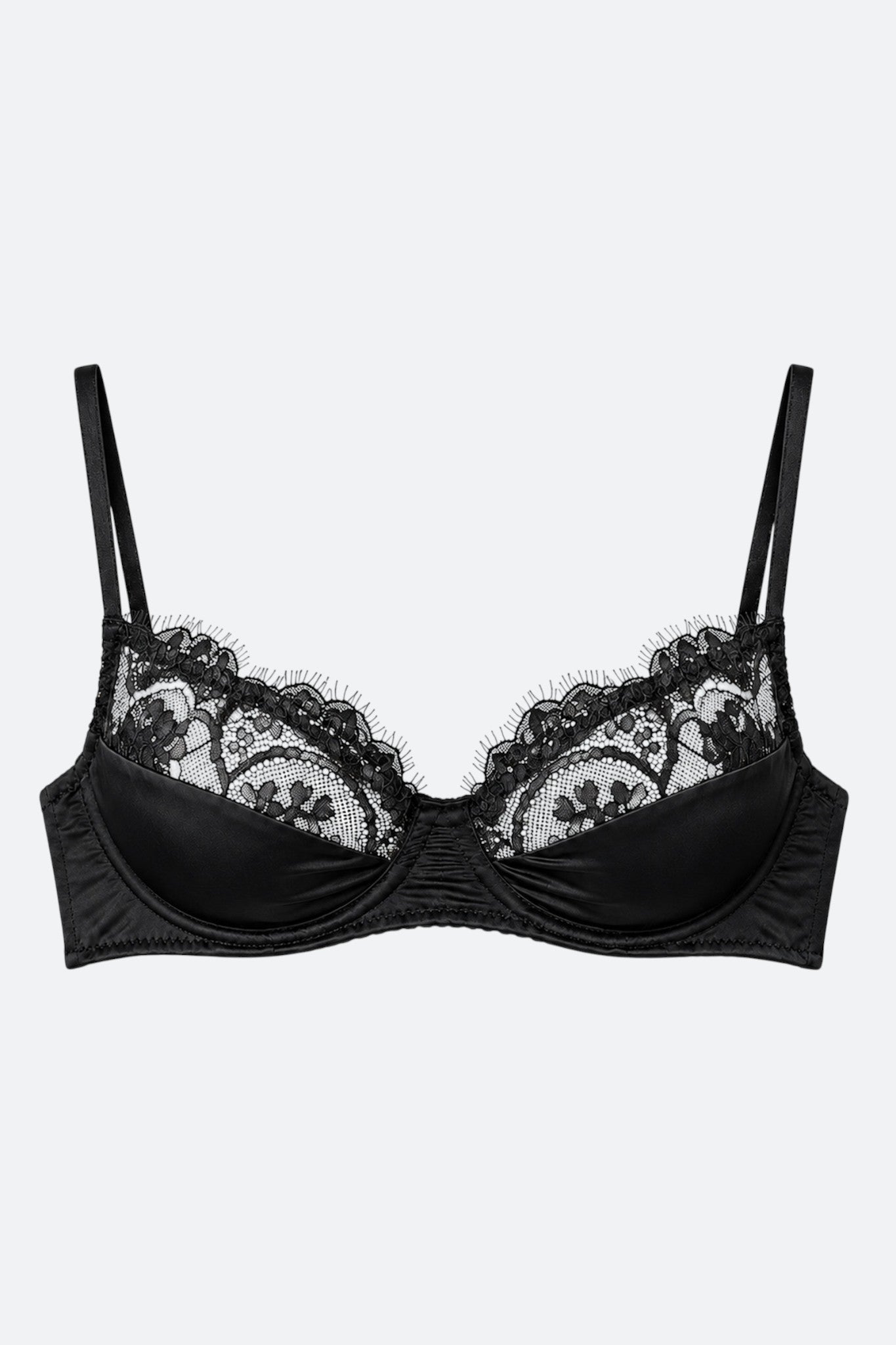 Moonlight Lace & Satin Bra