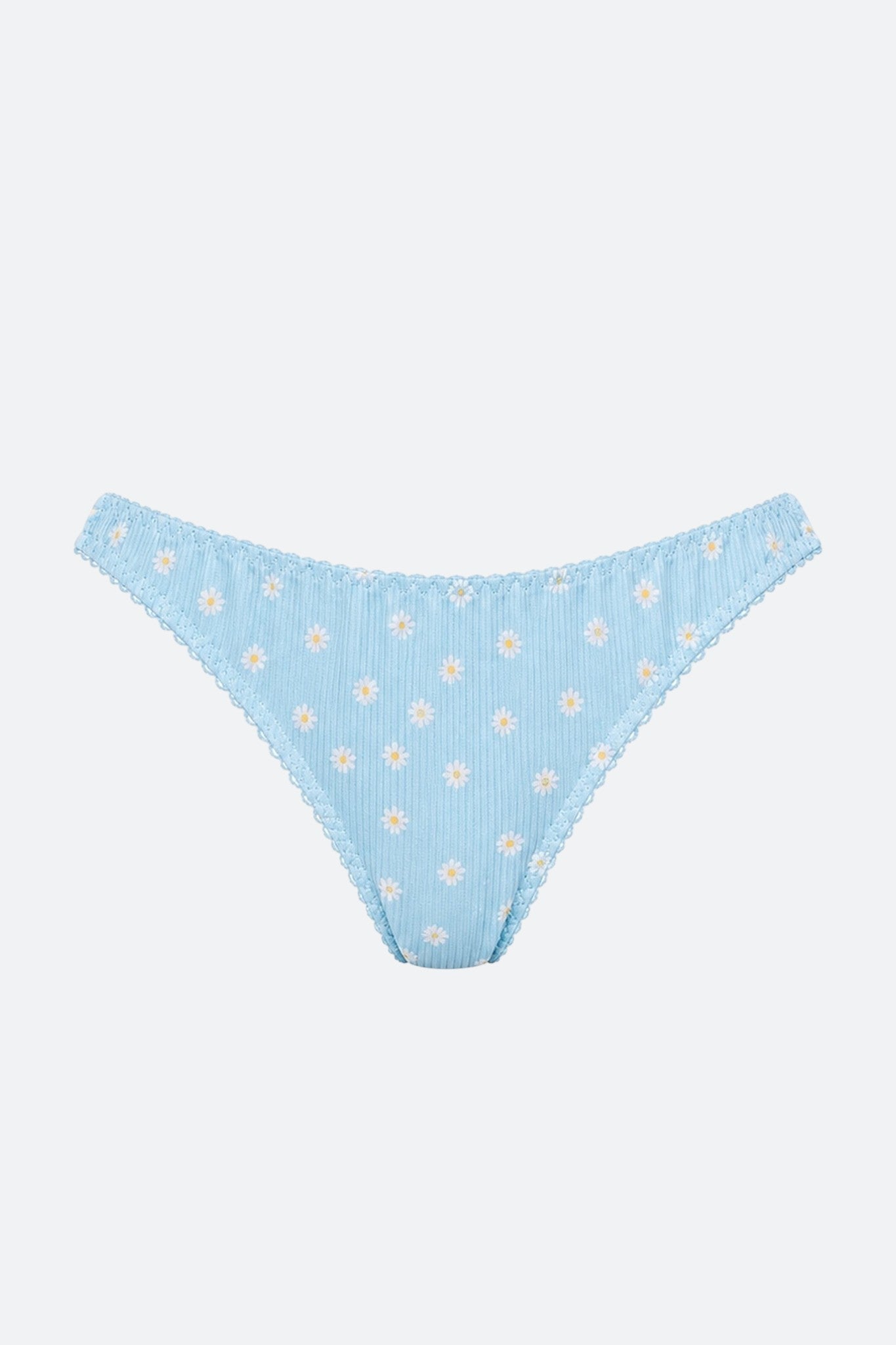 Lazy Sunday Daisy Ribbed Brief