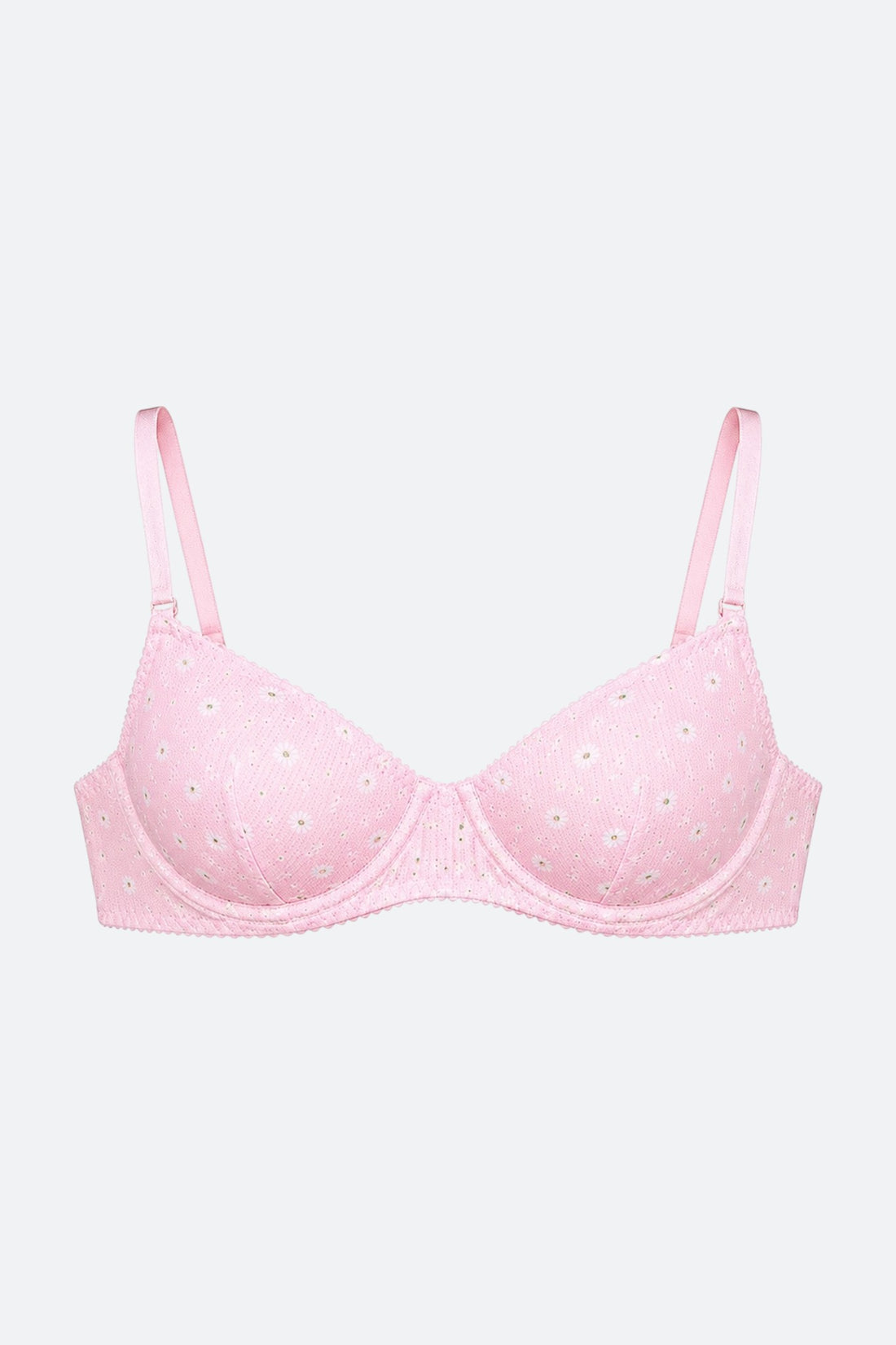 Lazy Sunday Ribbed Balconette Bra