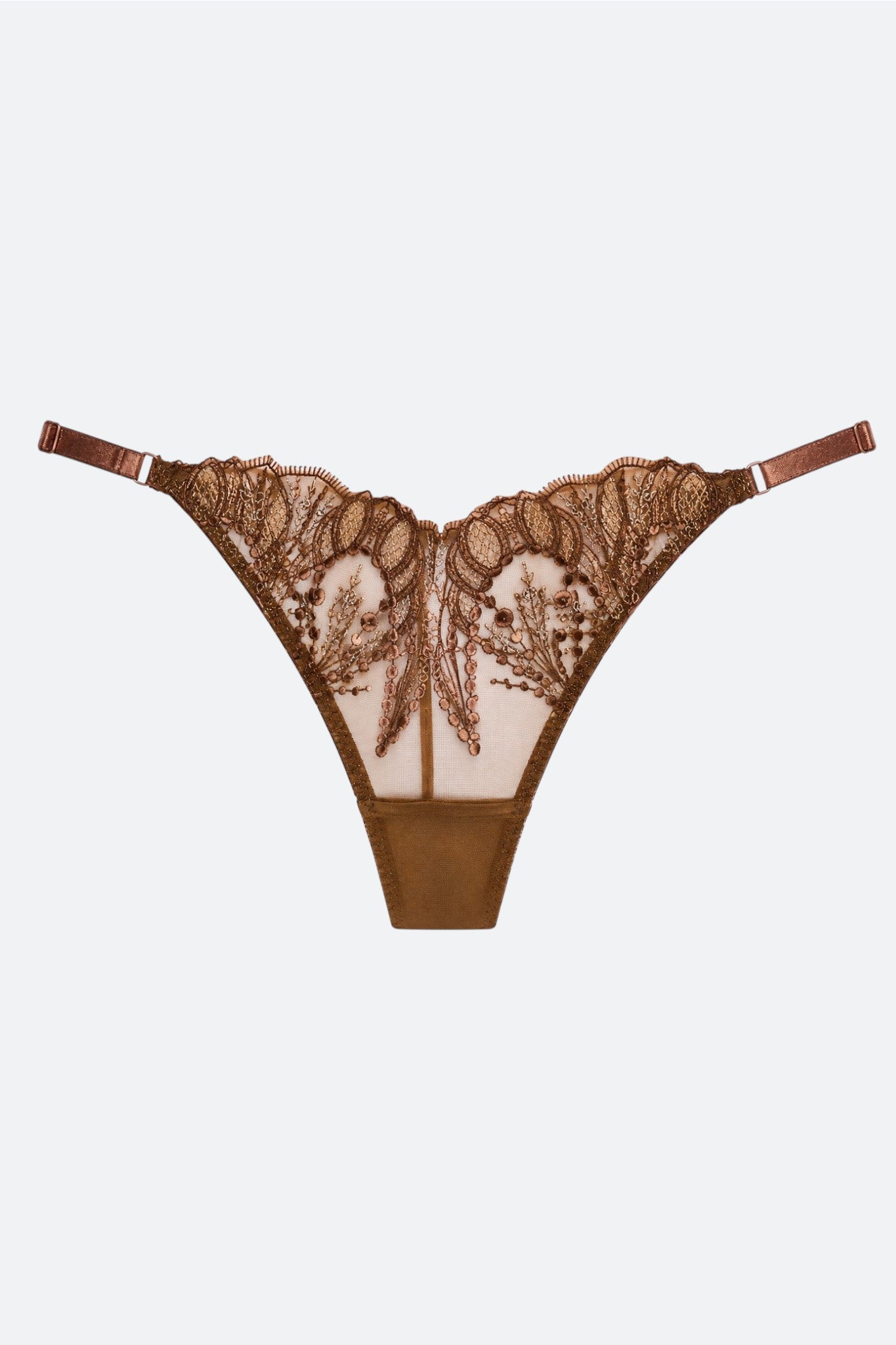 Mayfair Sparkle Lace Thong